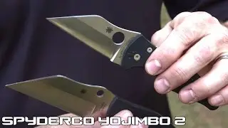 Spyderco Yojimbo & Ronin 2 knives with Pro Knife fighter, Michael Janich (Knife of the Week #3)
