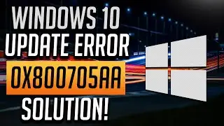 FIX Windows Update Error 0x800705aa on Windows 10 [2024]