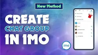 How To Create Chat Group In Imo 2024 | Skill Wave