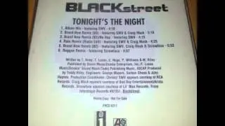 Blackstreet Feat. SWV & Craig Mack - Tonight's The Night (Rain Remix Radio Edit)