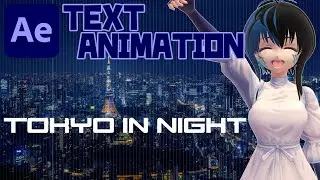 【After Effects】[Text Animation] FRACTAL NOISE TEXT ANIMATION