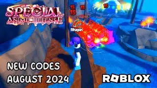 Roblox Special Anime Defense New Codes August 2024