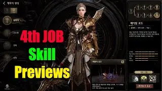 Night Crows 4th Job Skill Previews