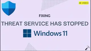 Fix Threat service has stopped, restart it now