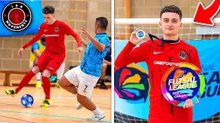 I Played in a PRO FUTSAL MATCH & We WON The Tournament! (Football Skills & Goals)