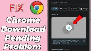 Google chrome download problem solved | How to fix download pending in chrome android |