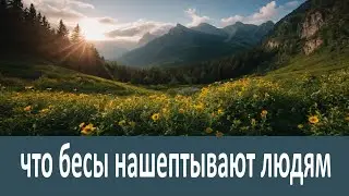 Какие советы бесы нашептывают людям?