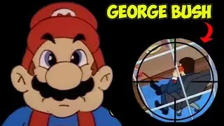 When Mario Saved George Bush's Life...