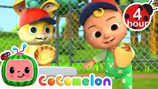 Baseball Game On Cocmelon Lane + More | Cocomelon - JJ's Animal Time | Toddler Learning Cartoons