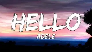 Adele - Hello (Lyrics)