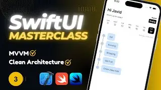 Learn SwiftUI, Clean Architecture and MVVM | TODO List App | Part 03