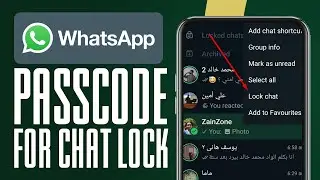 How To Set Passcode For Chat Lock In WhatsApp (2024) Easy Tutorial