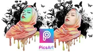 Tutorial PicsArt - Edit Foto Kekinian Keren | Untuk Profil Sosial Media Kalian