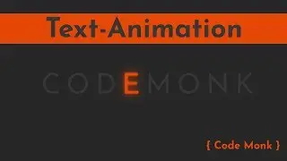 Text Animation Effects CSS | Html and CSS