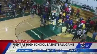 Fight leads to South Bend HS basketball game being canceled