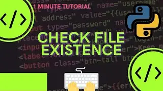 Python has inbuilt method to check file exists inside folder or not  