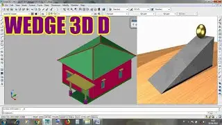 478 WEDGE UKURAN 3D AUTOCAD