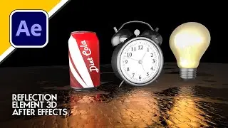How to enable reflection in Element 3D plugin for After Effects
