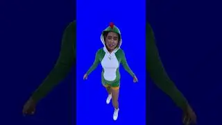 Amanda Ochoa - Mexican Yoshi And Mario - Green Screen