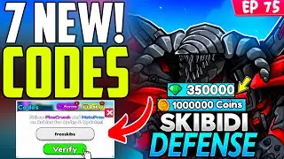 [EP-75 UPDATE!!] NOW!! ⚠️ SKIBIDI TOWER DEFENSE ROBLOX CODES 2024 -SKIBIDI TOWER DEFENSE CODES 2024