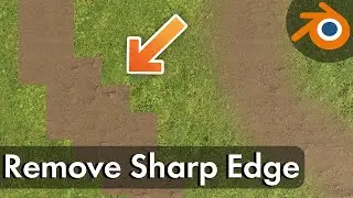 Create a Smooth Material Transition | Remove Sharp Edges | Blender Tutorial