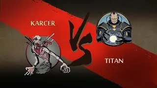Shadow Fight 2 KARCER VS TITAN (Boss Battle)
