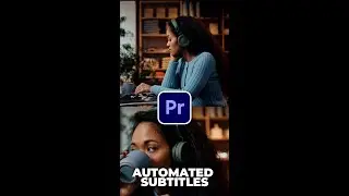 Create Automated Subtitles in Premiere Pro | Shorts Tutorial