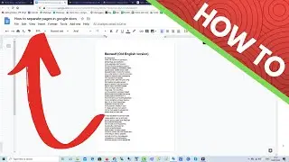 How to Zoom out on Google Docs