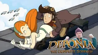 Deponia: The Complete Journey прохождение 4 - Почта наушники, код 3649, Предатель Гизмо, Голая Тони,