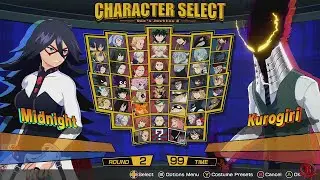 My Hero One's Justice 2 - All Characters & Stages + DLC (Midnight) *Updated*