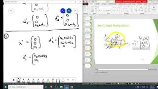 Robotics Lecture 7 - Kinematic - Writing Displacement Vectors for Industrial Manipulators in Sinhala