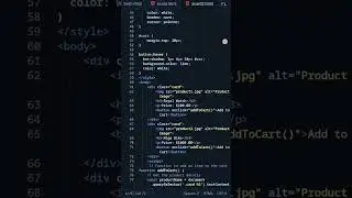 how to make shopping card and how store it localstrage||#shorts