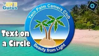 How to Create Stunning Circle Text in Photoshop Elements - Easy Tutorial!