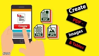 Flutter Tutorial - Create PDF With Images & Tables