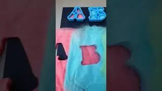 Russian alphabet lore song (А-Е) cotton candy 