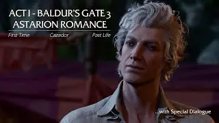 Tav was Astarion's First Time & Opening Up About Cazador #Astarion - BALDUR'S GATE 3 [Act 1]