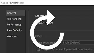 How to Reset Camera Raw Preferences From Adobe Bridge