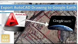 Export AutoCAD C3D Drawing to Google Earth