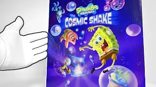 SpongeBob SquarePants: The Cosmic Shake BFF Edition Unboxing + Nintendo Switch setup