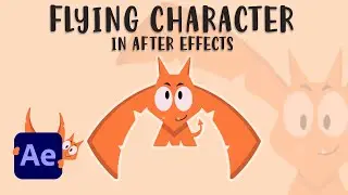 Flying Character Animation in After Effects | After Effects Tutorial