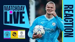 City through to round of 16 after 100th win in Europe! | MATCHDAY LIVE | Man City v Young Boys