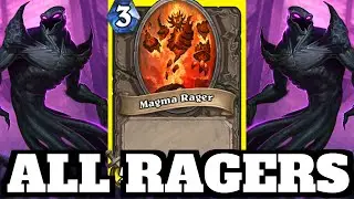 This is OUTRAGEOUS! ALL Ragers in 1 Deck?! | Hearthstone