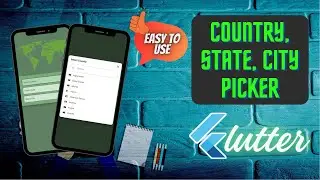 Country State City Picker In Flutter | Flutter Package Of The Week.