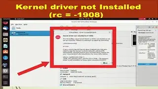 kernel driver not installed (rc=-1908) virtualbox ubuntu 22.04
