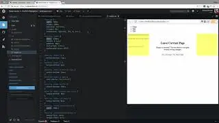 02 CSS Position Fixed Demo with React Prompt (screen overlay)