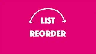 [IONIC 4] Reordering List Items #ionic #angular