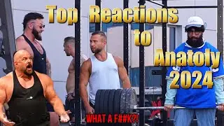 Top Reactions to Anatoly's Insane Power in the Gym!