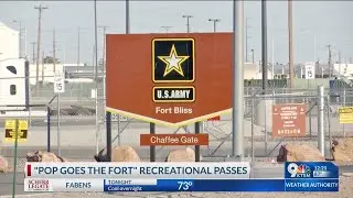 POP goes the fort recreational passes