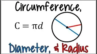 How to Find the Radius, Diameter, & Circumference of Circles