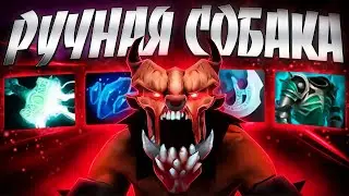 ТВОЙ ММР МОЙ? РУЧНАЯ СОБАКА НА ПАЛКАХ В 7.35🔥LIFESTEALER DOTA 2